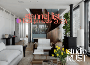 ראסט אדריכלים – פנטהאוז תל אביבי בבניין לשימור